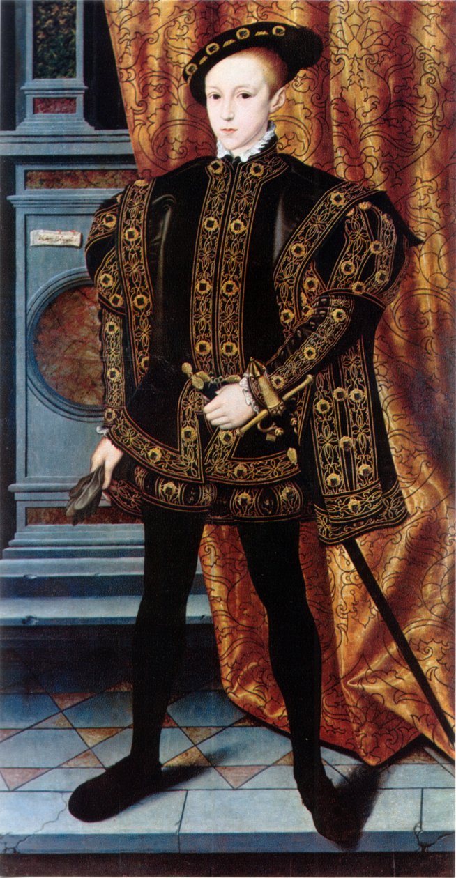 Edward VI Englannista tekijältä William Scrots