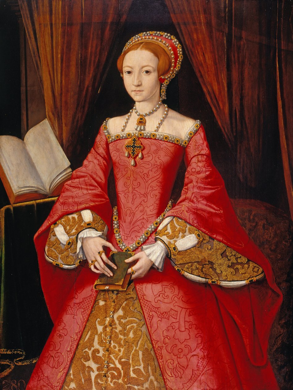 Elisabet I kun prinsessa (1533-1603) tekijältä William Scrots