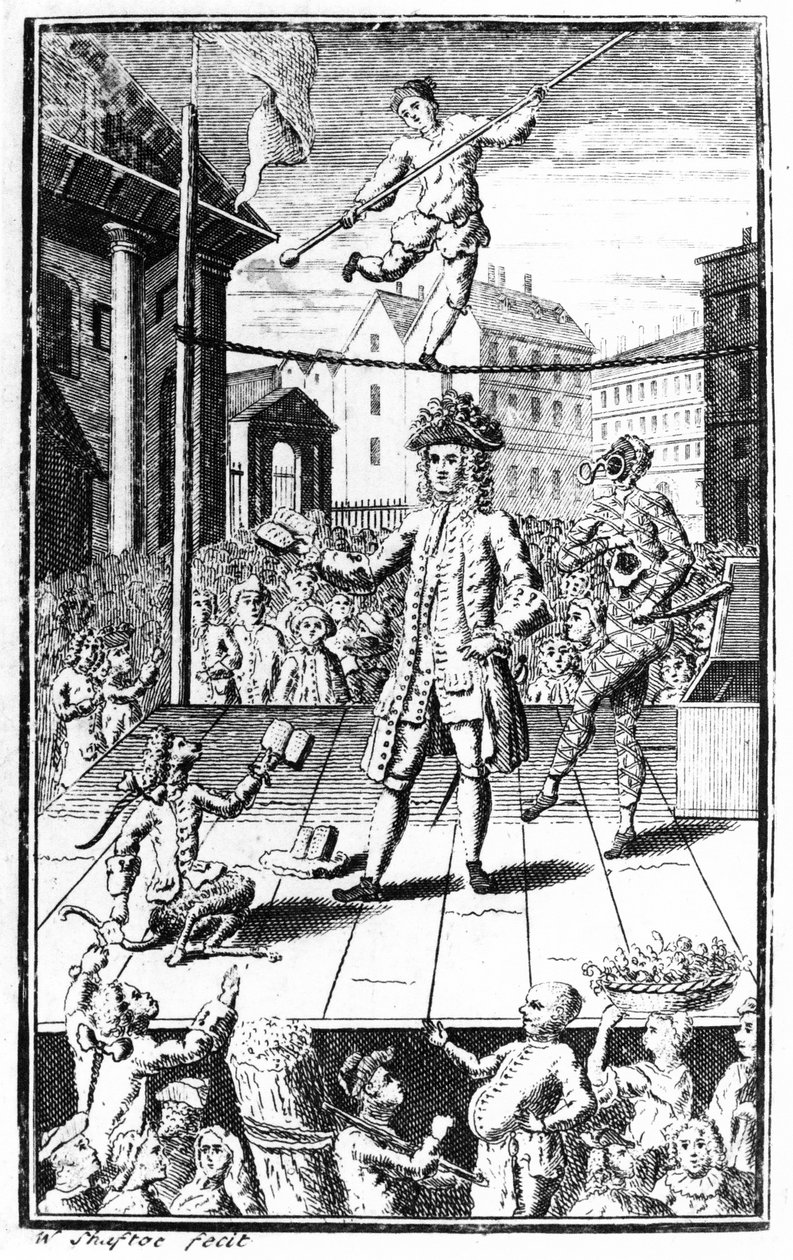 Dr Rockin satiiri, n. 1740 tekijältä William Shaftoe