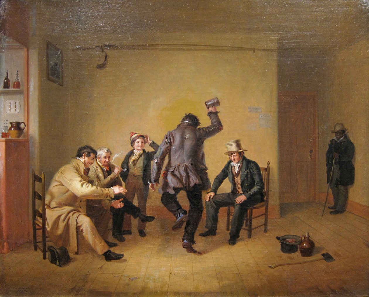 Baaritilanne Chicagon taideinstituutissa tekijältä William Sidney Mount