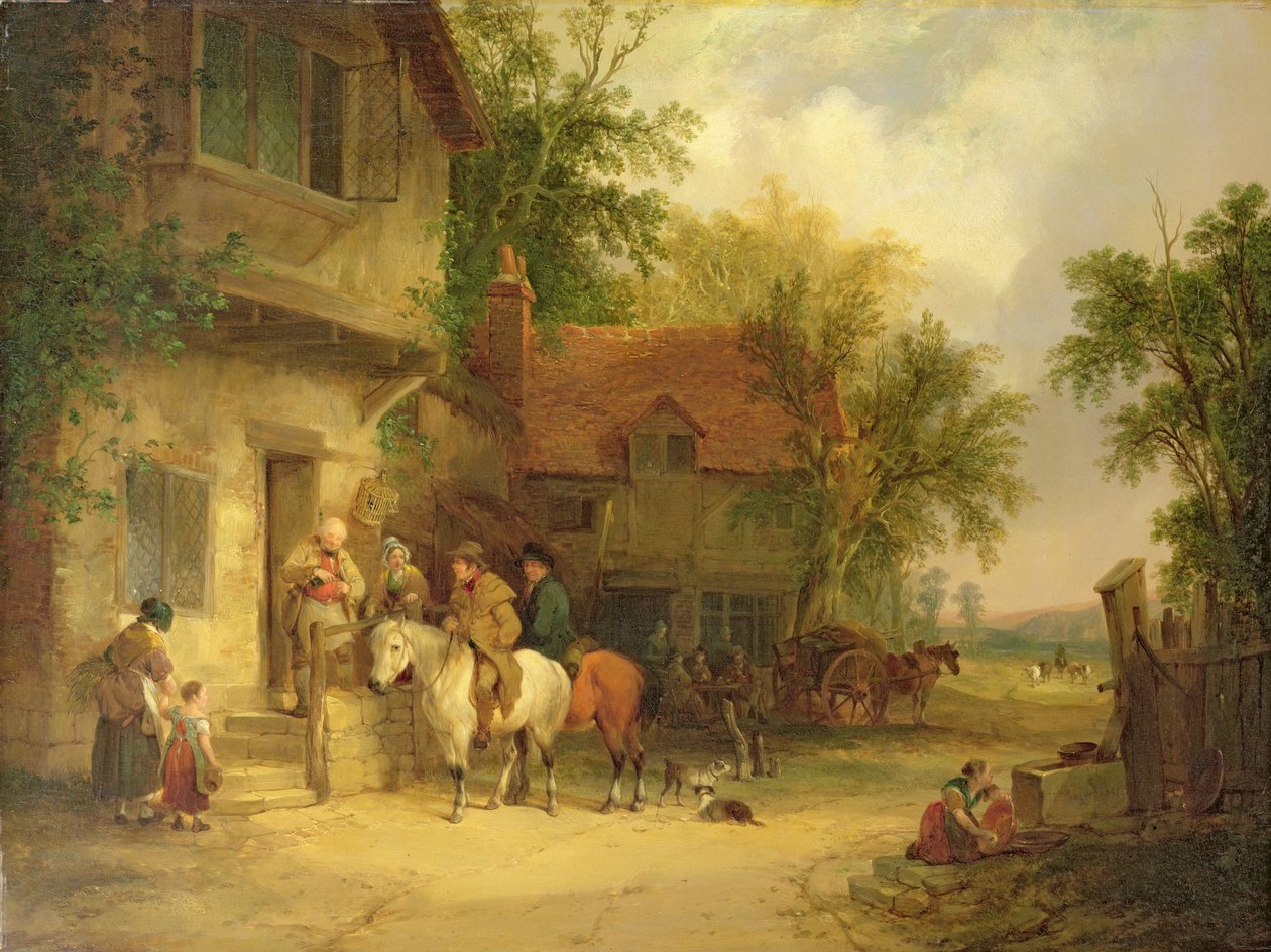 Woodside Inn, 1841 tekijältä William Snr. Shayer