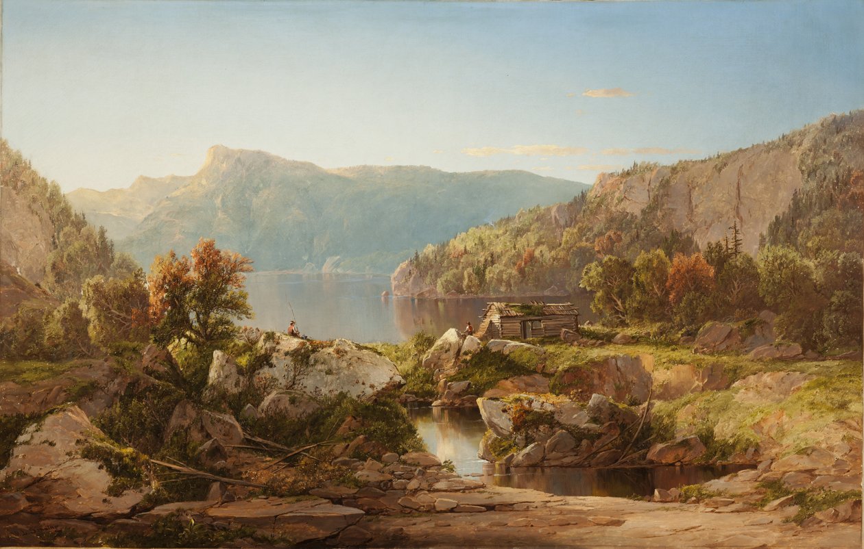 Syksy aamu Potomacilla, noin 1860-luku tekijältä William Sonntag