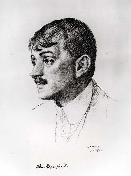 John Masefield (1878-1967), 1912 tekijältä William Strang