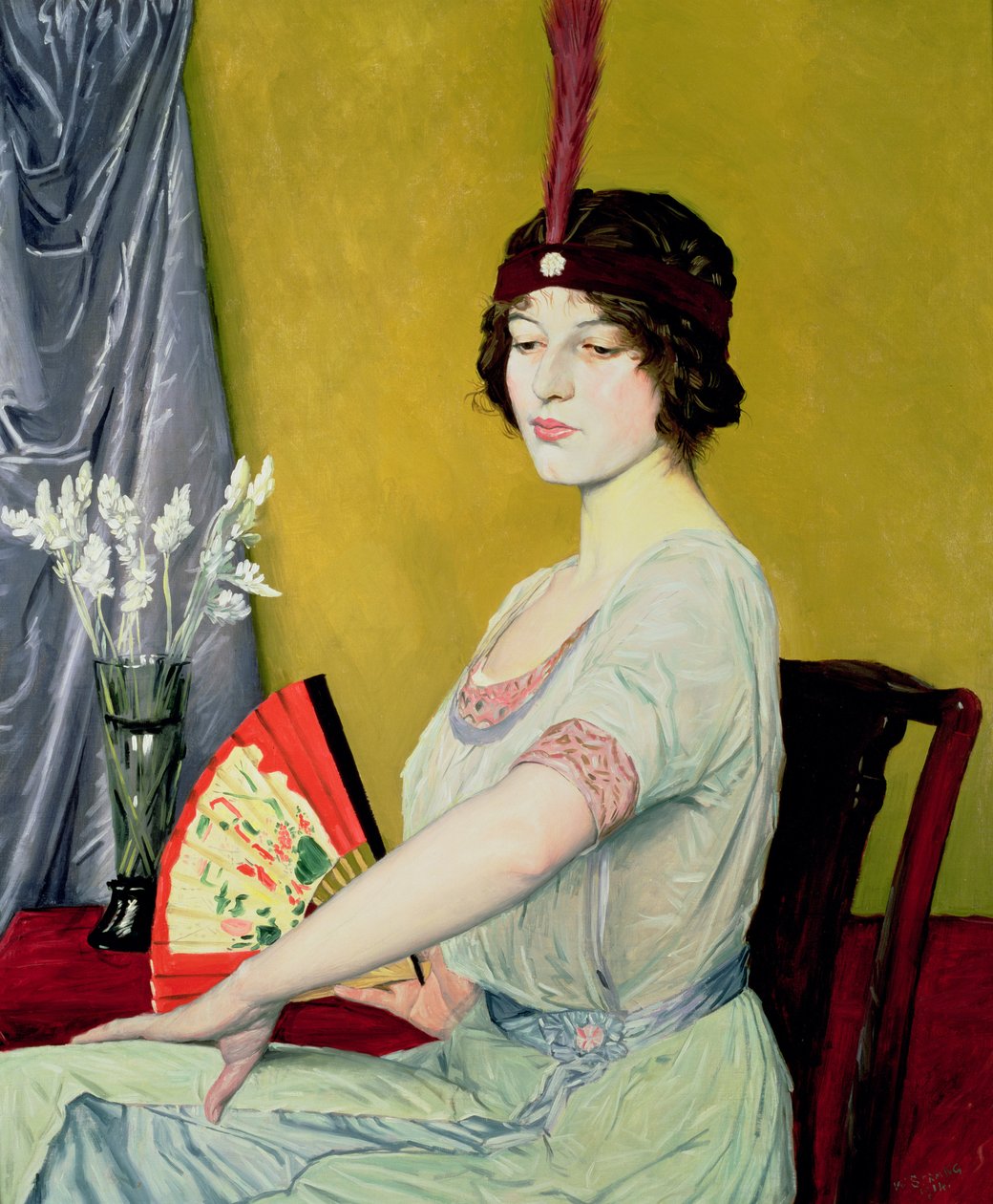 Japanilainen tuuletin, 1914 tekijältä William Strang