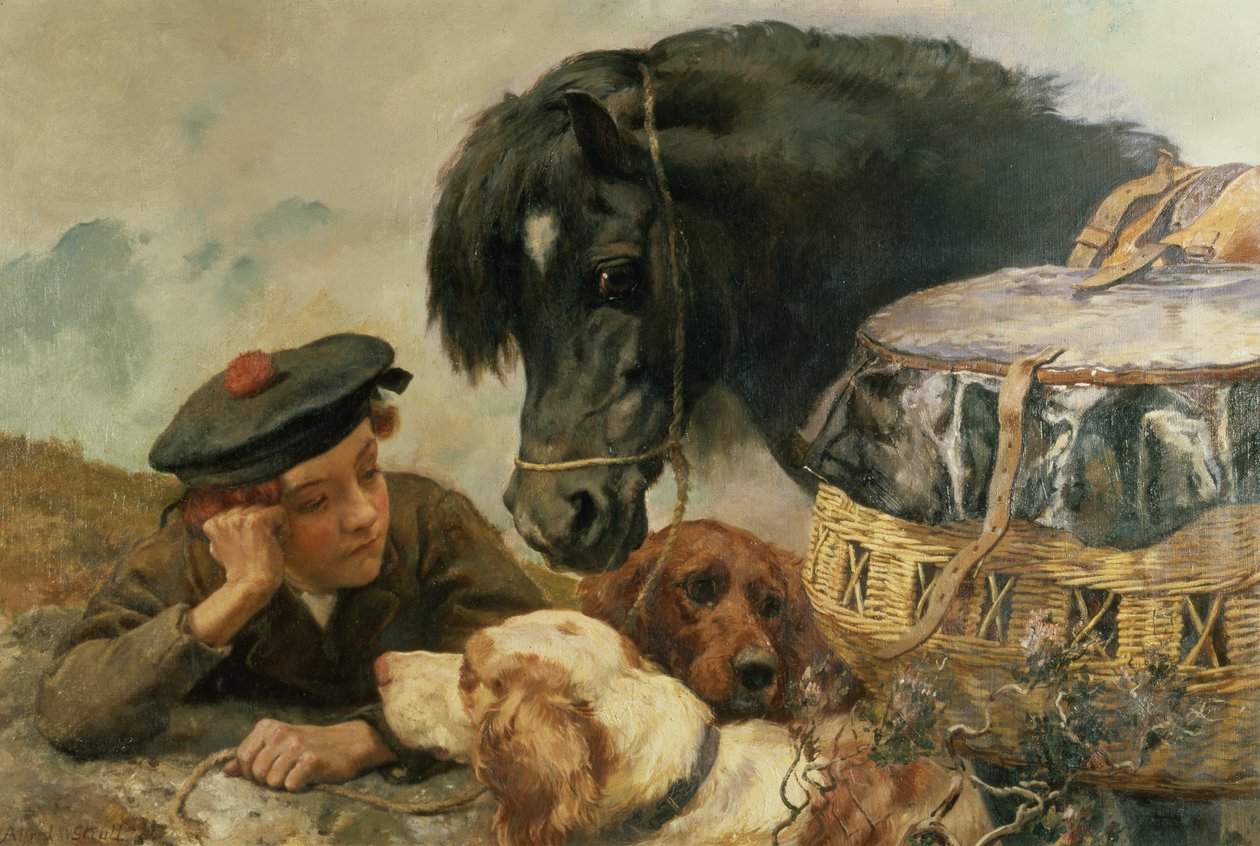 Riistanhoitajan seuralainen tekijältä William Strutt