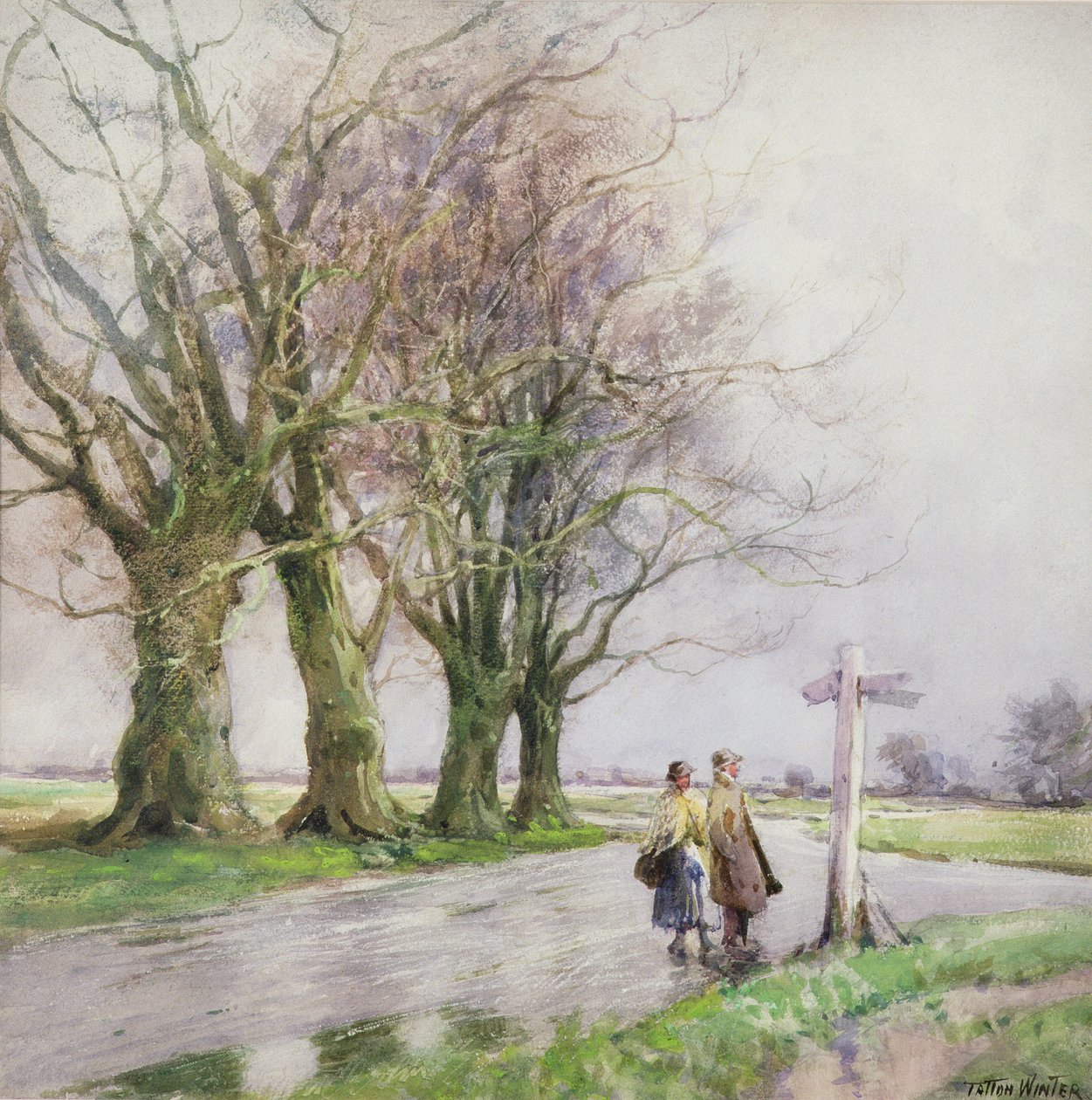 Kylttiposti tekijältä William Tatton Winter