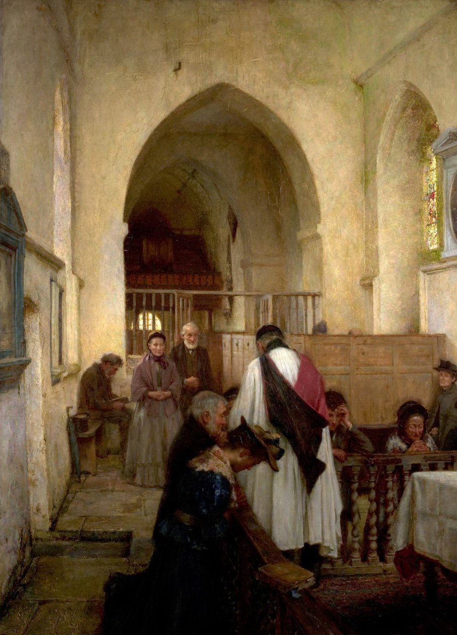 Sakramenttisunnuntai, 1897 tekijältä William Teulon Blandford Fletcher