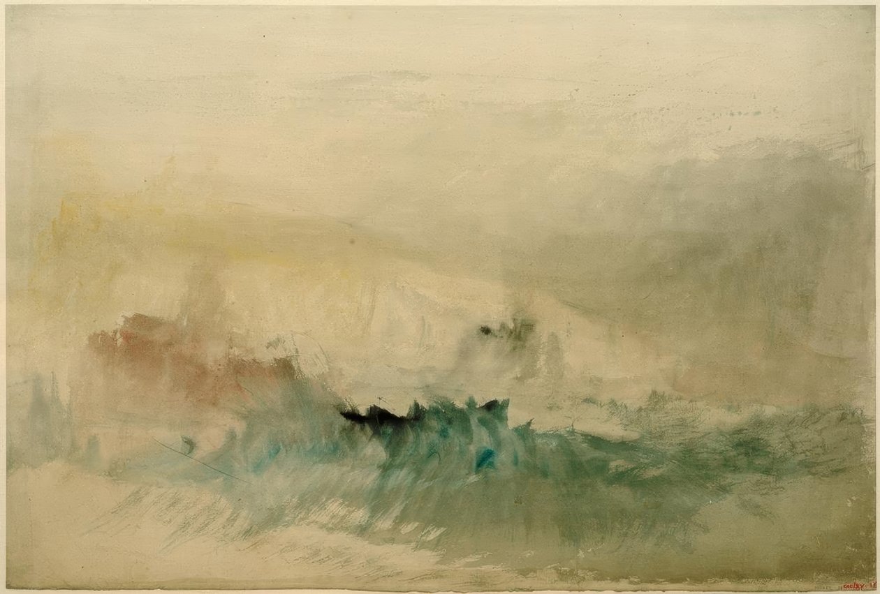 Myrskyinen meri tekijältä Joseph Mallord William Turner
