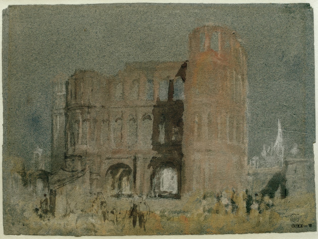 Die Porta Nigra, Trier tekijältä Joseph Mallord William Turner