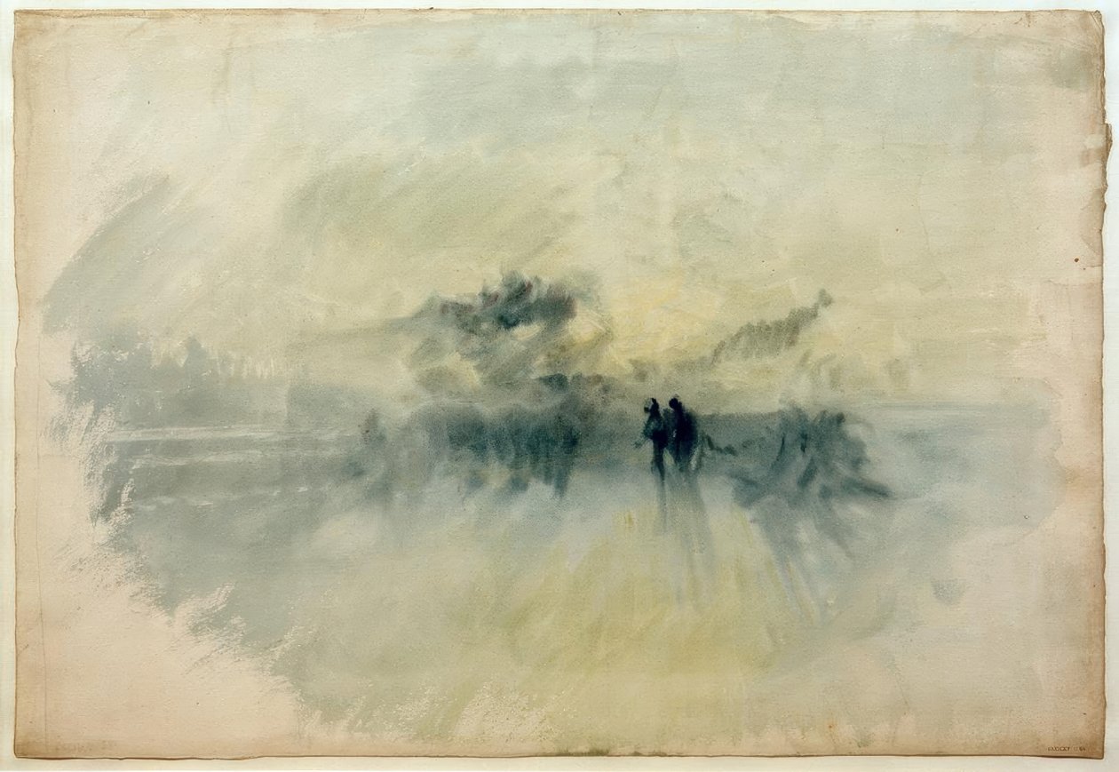 Figuurit myrskyssä tekijältä Joseph Mallord William Turner