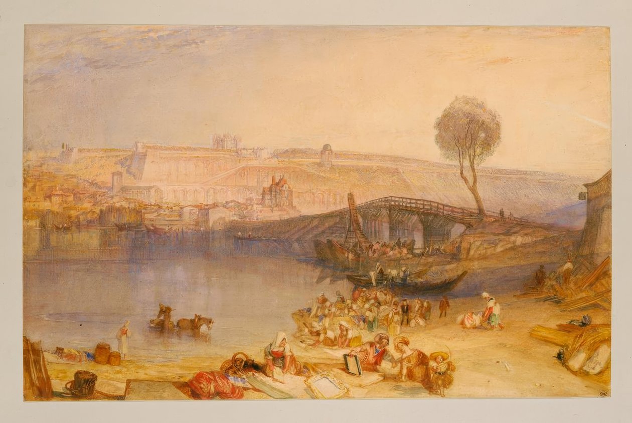 Näkymä St. Germain-en-Layen linnalle tekijältä Joseph Mallord William Turner