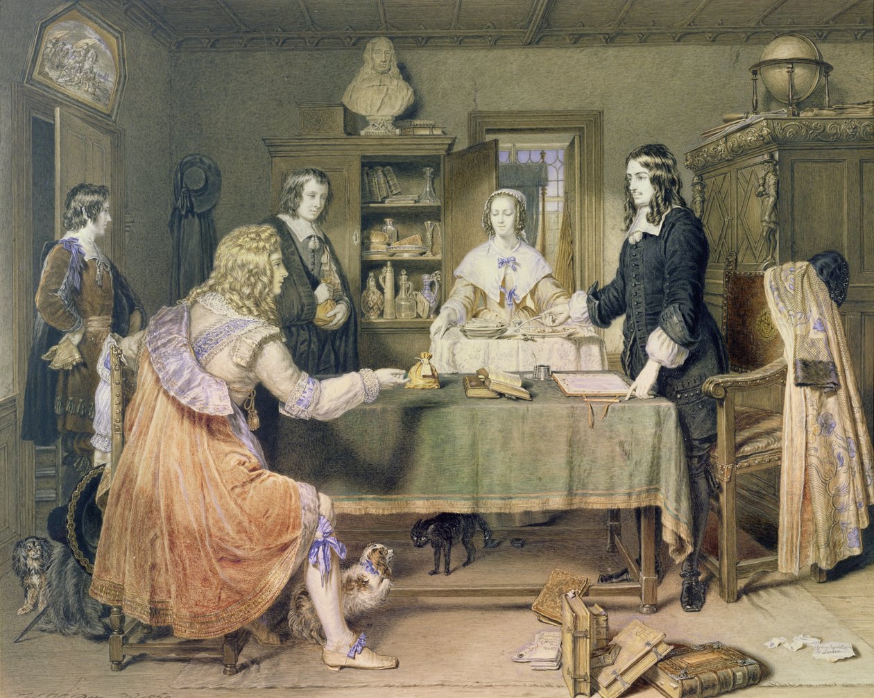 Andrew Marvellin kiusaus, 1860 tekijältä William Vandyke Patten