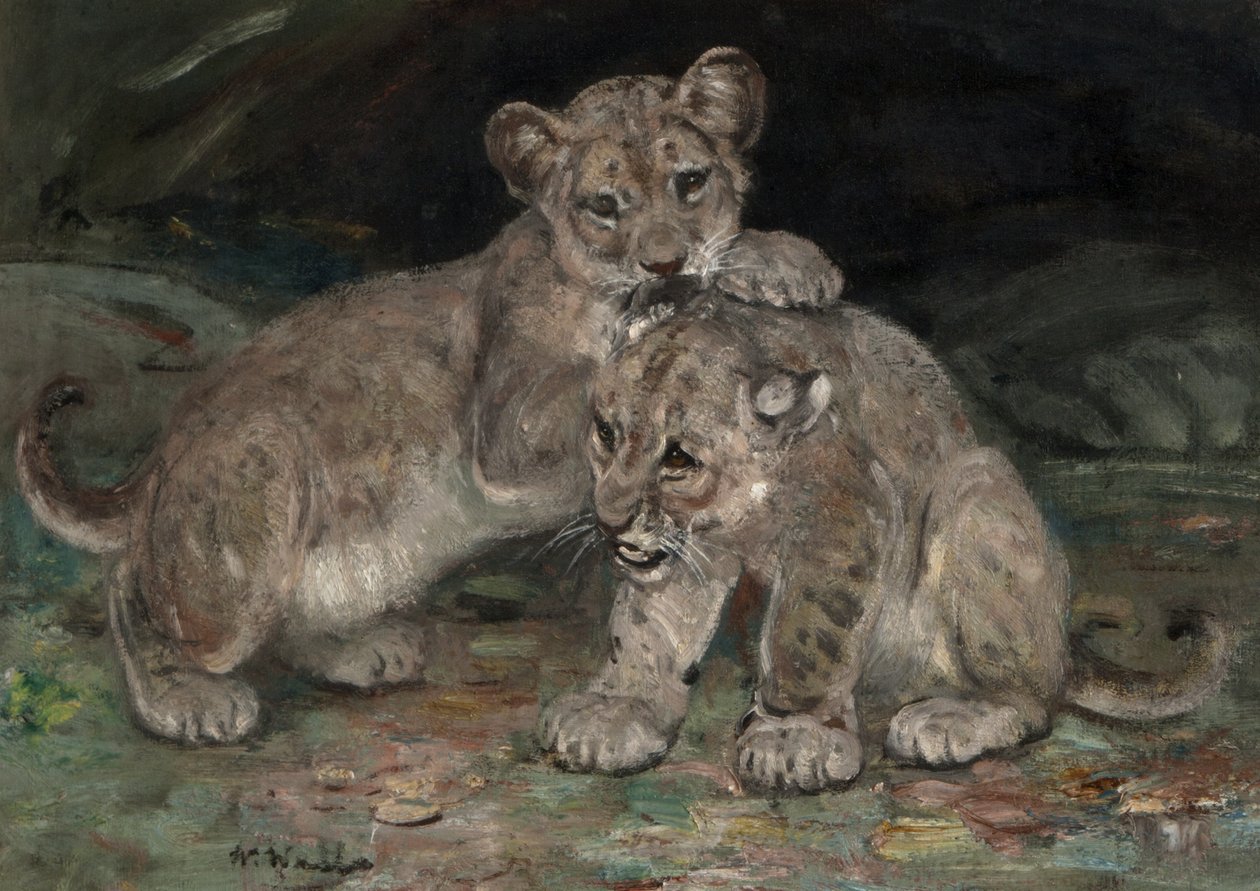 Leijonanpennut, n. 1906 tekijältä William Walls