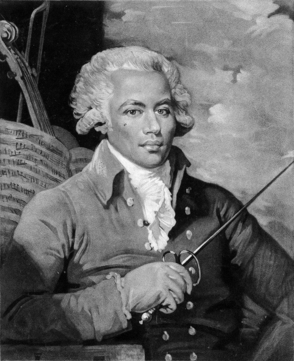 Joseph Bologne de Saint-Georgen muotokuva tekijältä William Ward