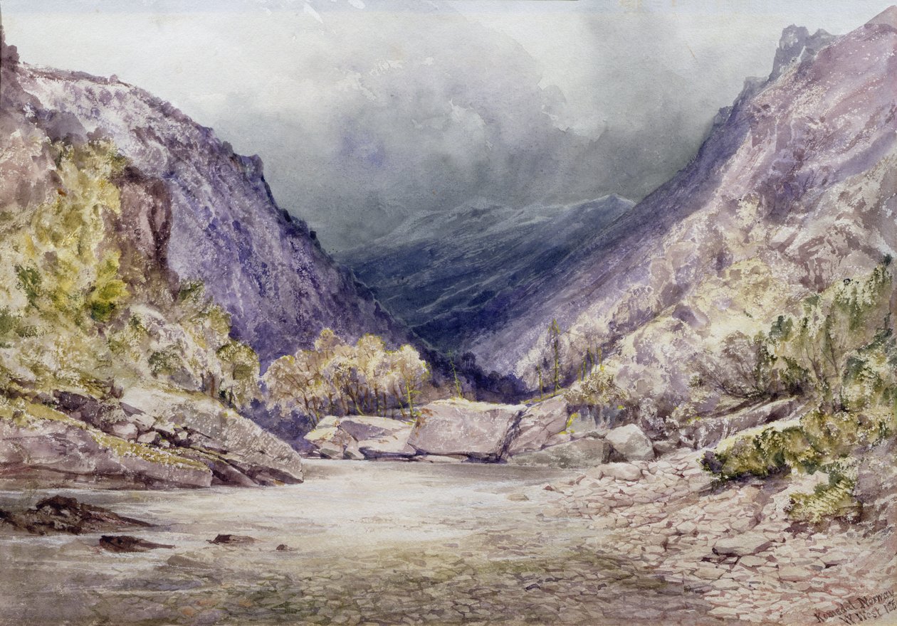 Romsdal, Norja, 1850 tekijältä William West
