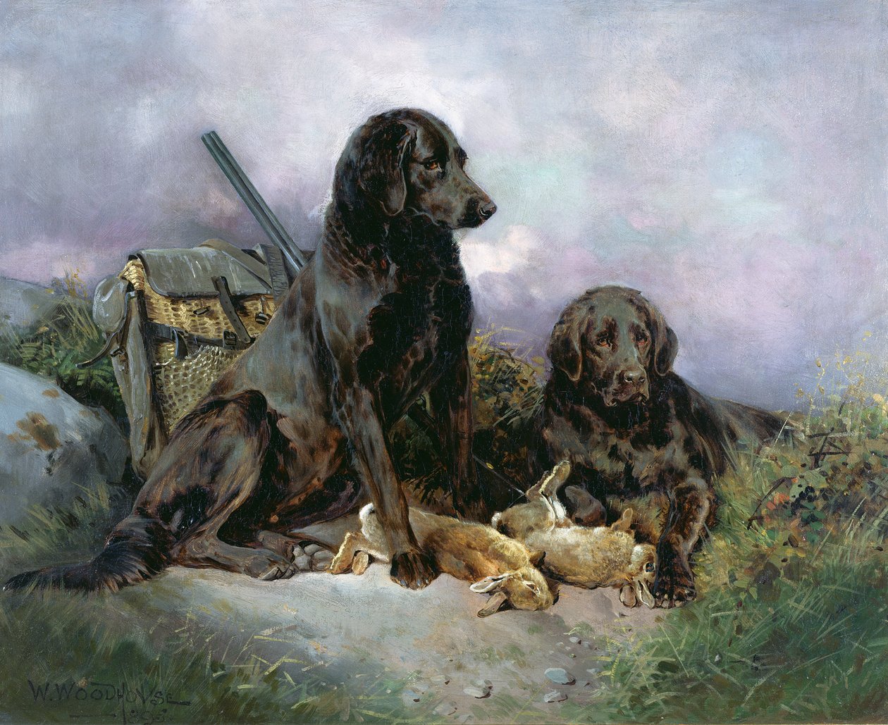 Ampumisen jälkeen, 1895 tekijältä William Woodhouse