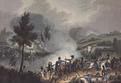 Grigon taistelu, 11. toukokuuta 1809, kaiverrus Daniel Havell tekijältä William after Heath