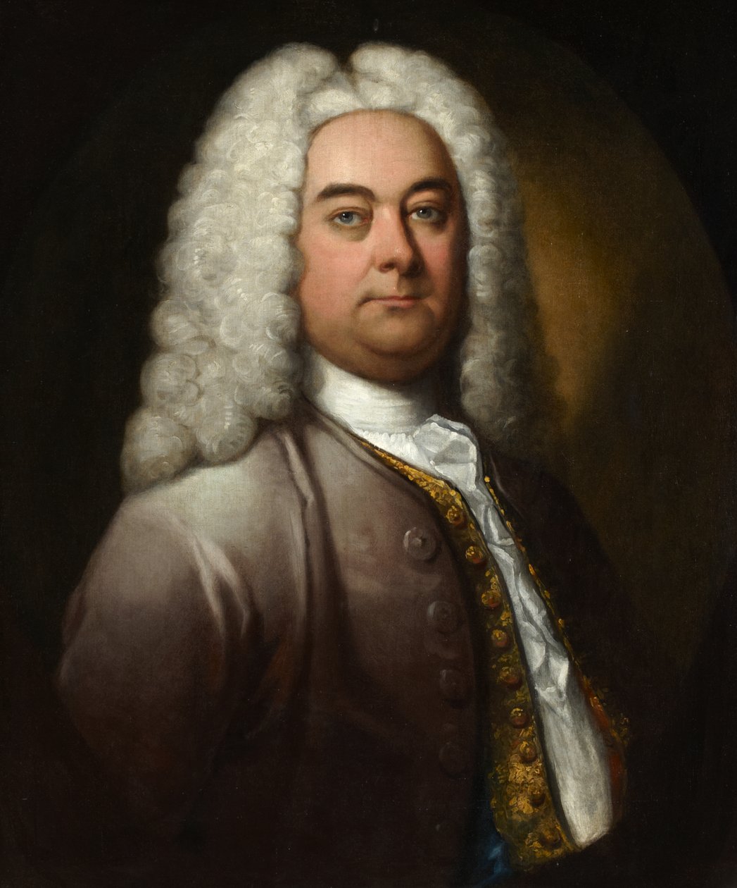 George Frideric Händel, n. 1750 tekijältä William circle of Hogarth