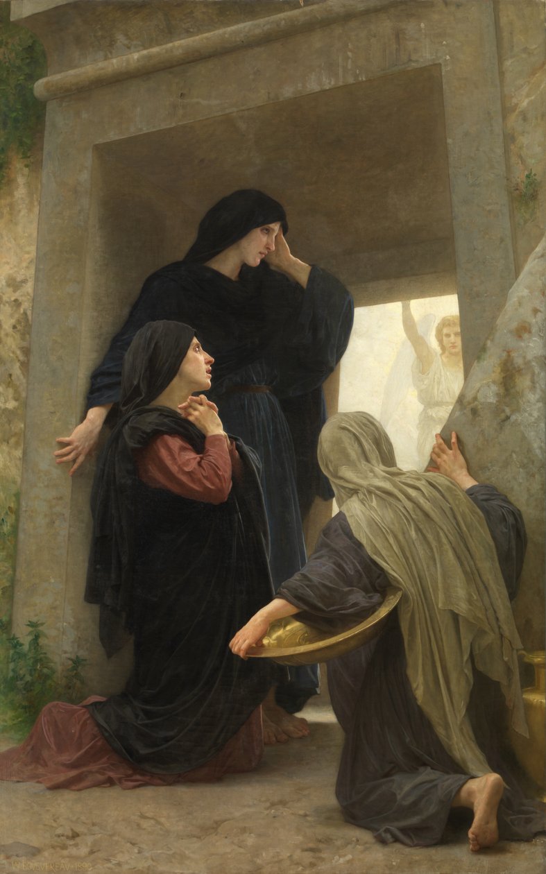 Pyhät naiset Kristuksen haudalla tekijältä William Adolphe Bouguereau