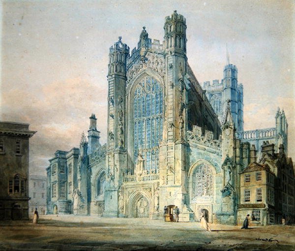 Näkymä katedraalille tekijältä Joseph Mallord William Turner