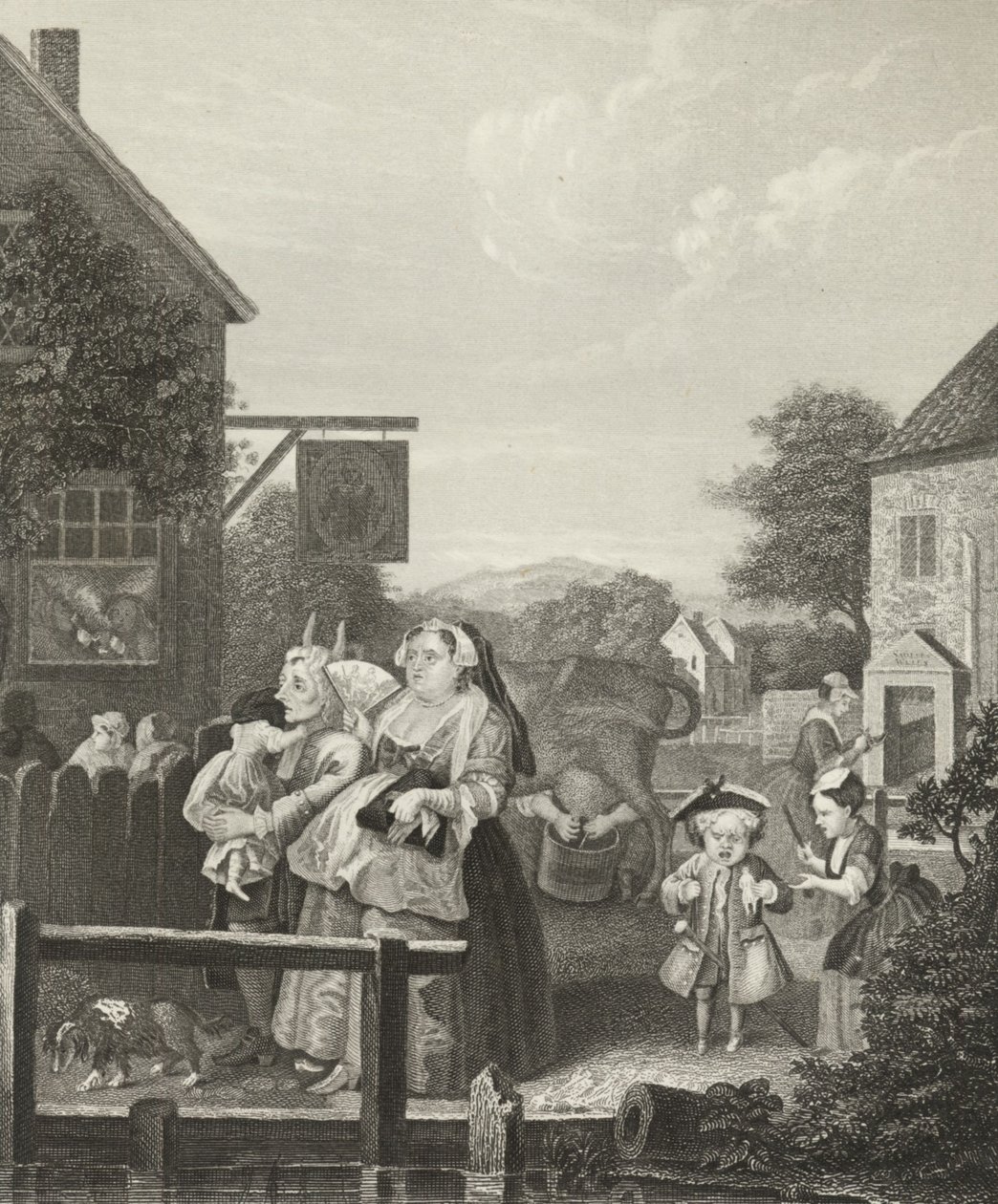 Kukat tekijältä William (after) Hogarth