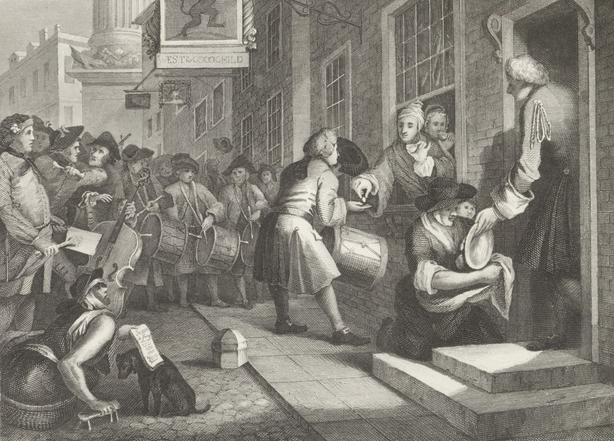 Hyvälapsen hääpäivä tekijältä William (after) Hogarth