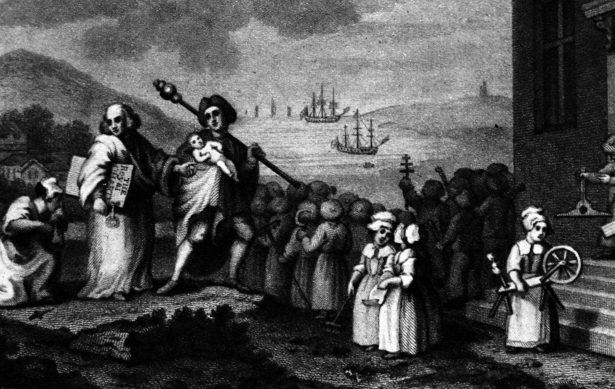 Foundlings tekijältä William (after) Hogarth
