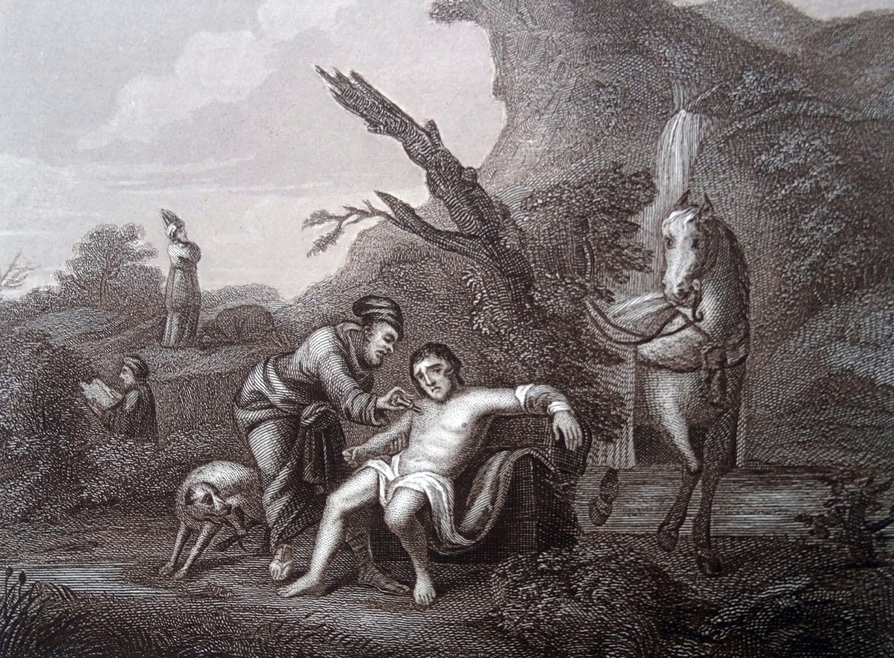 Laupias samarialainen tekijältä William (after) Hogarth