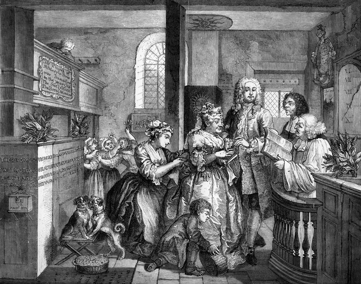 Raken edistyminen tekijältä William (after) Hogarth