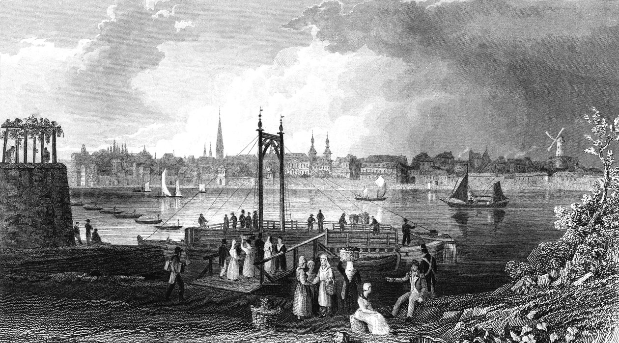 BONN, Saksa tekijältä William (after) Tombleson