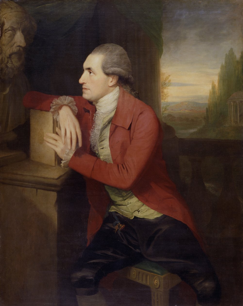 Richard Fenton (öljy kankaalle) tekijältä William (attr. to) Beechey