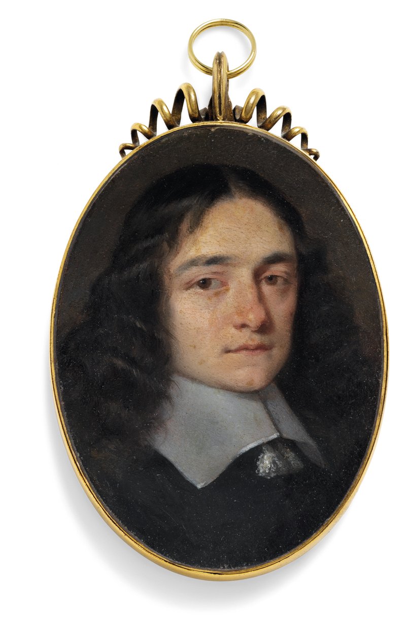 Herrasmies, jota aiemmin kutsuttiin John Miltoniksi (öljy kupariin) tekijältä William (circle of) Dobson