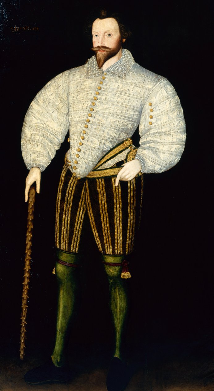 Sir Francis Draken muotokuva tekijältä William (follower of) Larkin