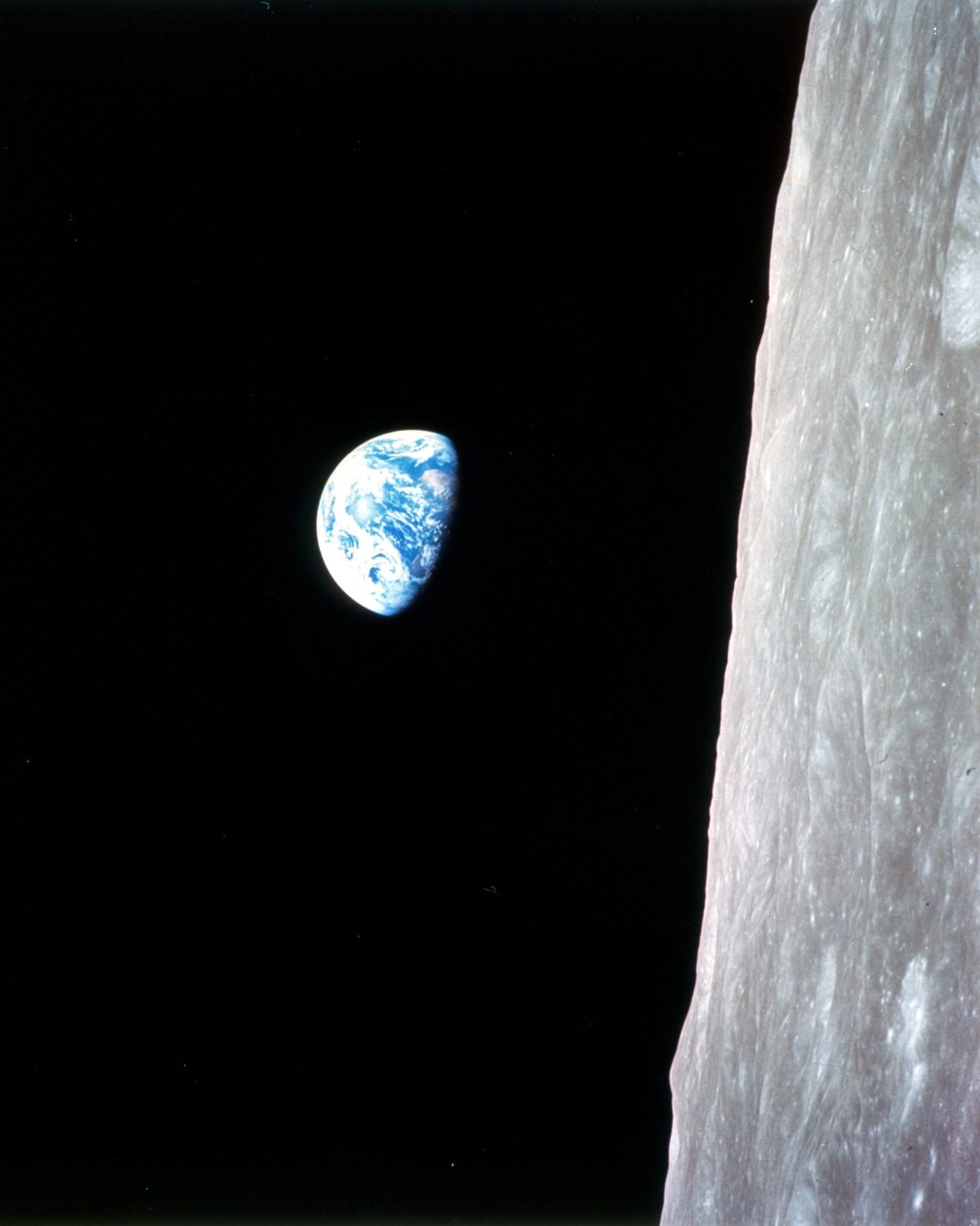 Earthrise - Apollo 8, 24. joulukuuta 1968. tekijältä William A Anders