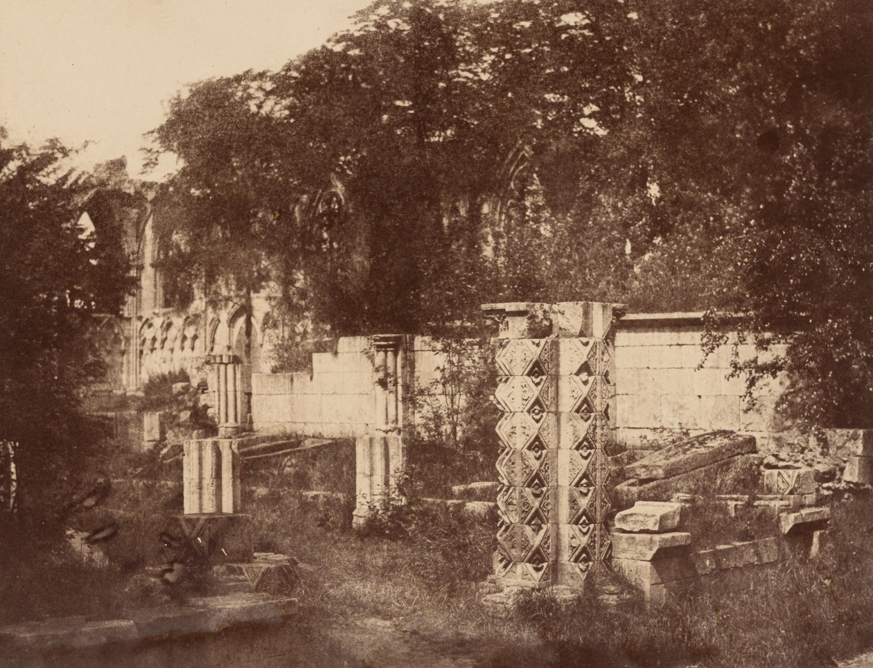 Pyhän Marian luostarin kappeliseurakuntatalo, 1853 (kuva) tekijältä William A. Pumphrey