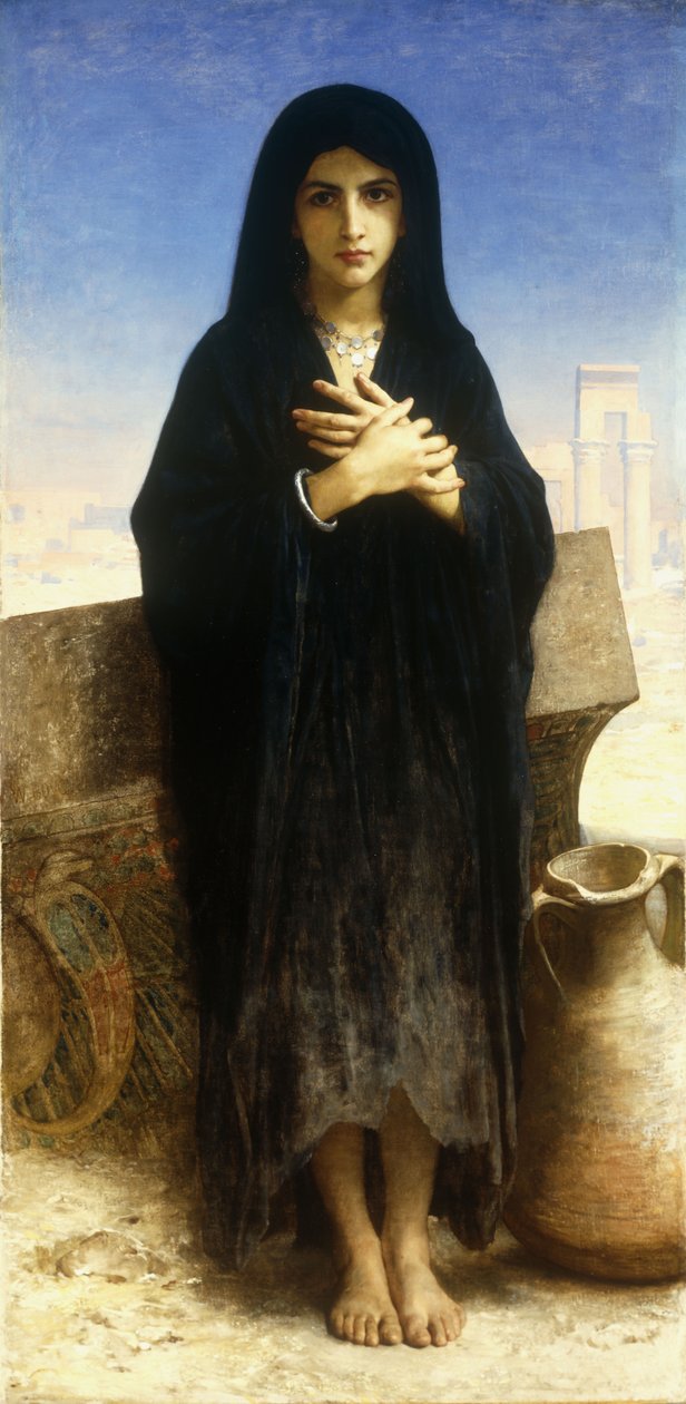 Nuori Fellah-tyttö, 1876 tekijältä William Adolphe Bouguereau