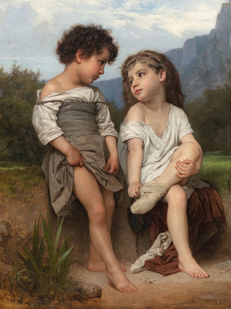 Puron reunalla tekijältä William Adolphe Bouguereau