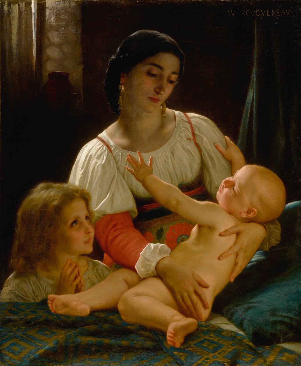 Le Réveil (Vähennys) tekijältä William Adolphe Bouguereau