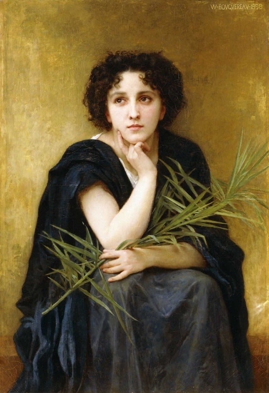 Heijastus, 1898 tekijältä William Adolphe Bouguereau