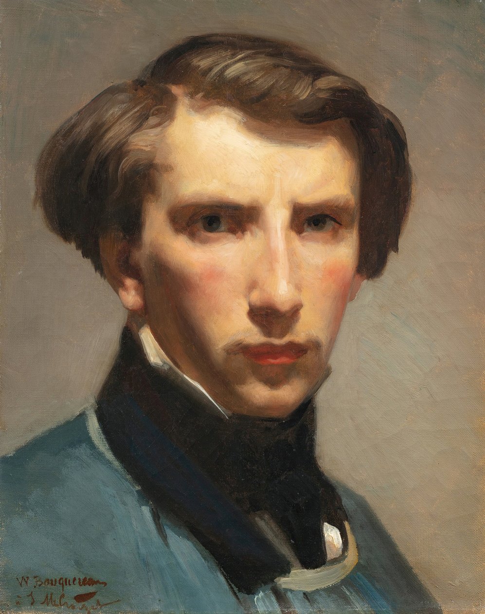 Omakuva (öljy kankaalle) tekijältä William Adolphe Bouguereau