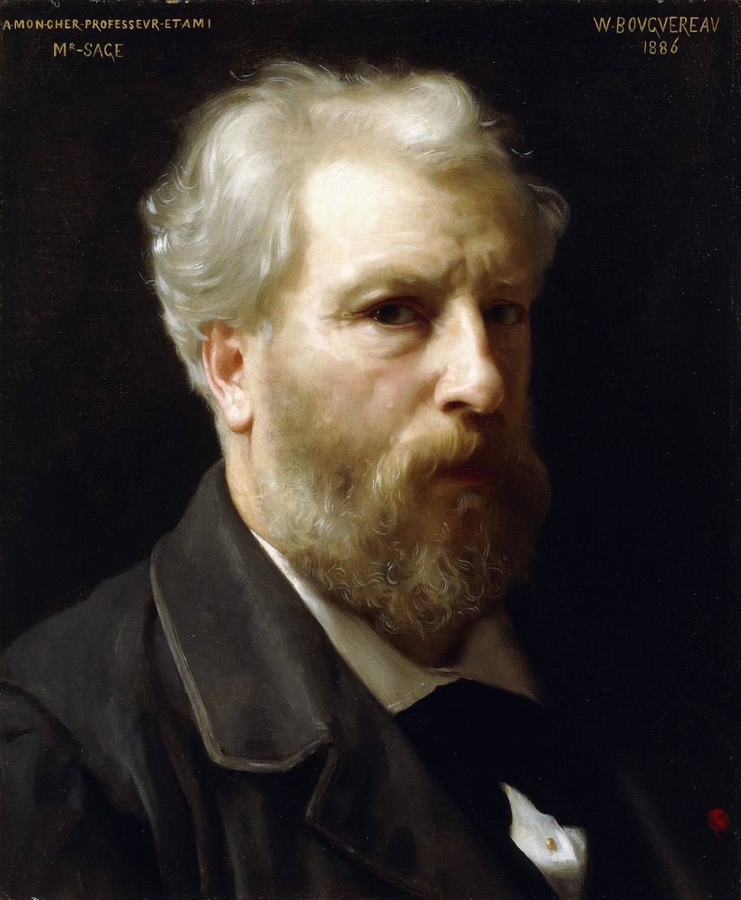 Omakuva, 1886 tekijältä William Adolphe Bouguereau