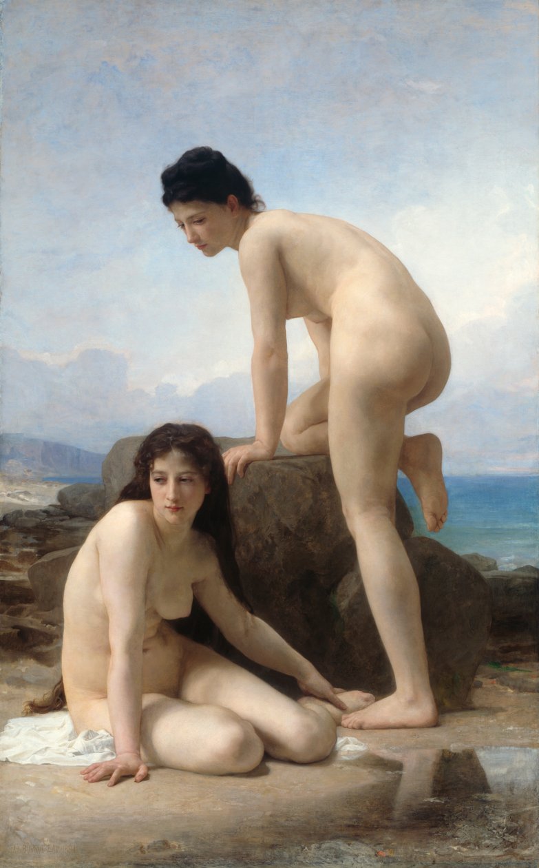 Kylpijät tekijältä William Adolphe Bouguereau