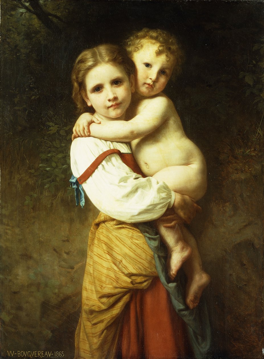 Isosisko; Isosisko, 1865 tekijältä William Adolphe Bouguereau