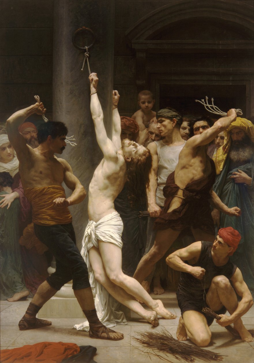 Kristuksen liputus tekijältä William Adolphe Bouguereau