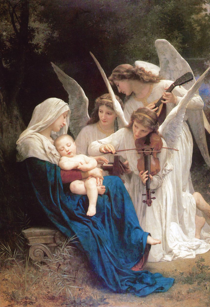 Enkelten Neitsyt tekijältä William Adolphe Bouguereau