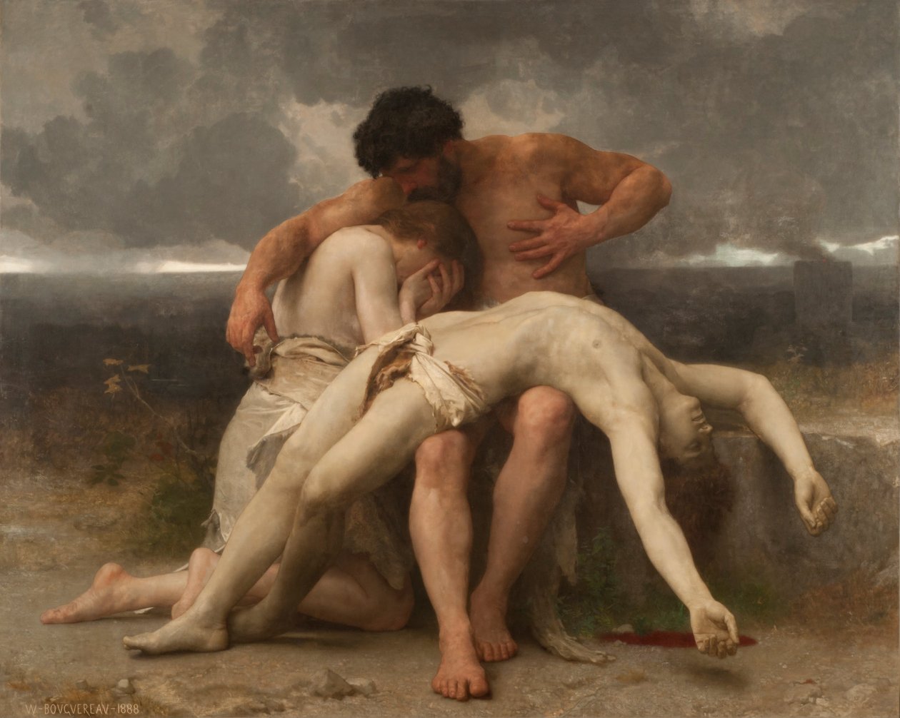 Ensimmäinen suru tekijältä William Adolphe Bouguereau
