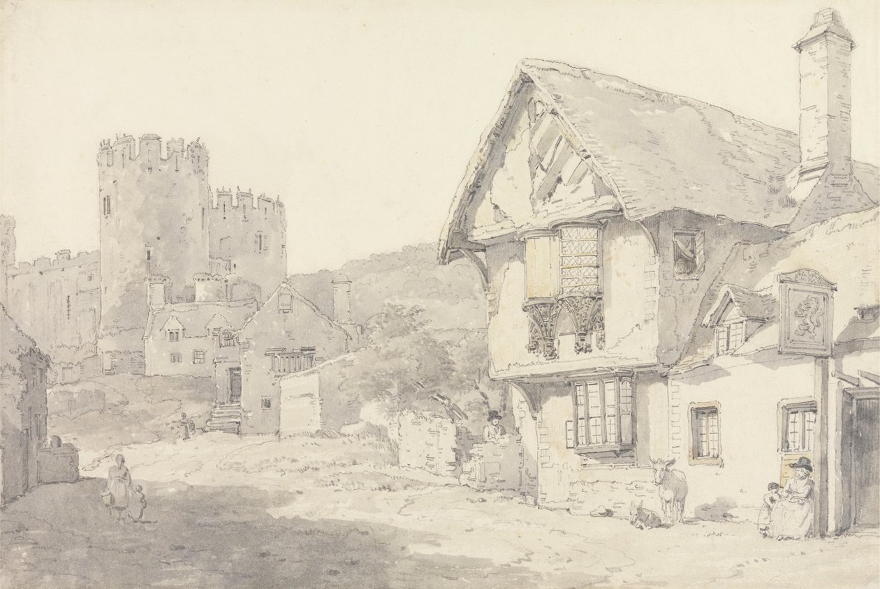 Conway, North Wales: The Castle and the Old College Housefinnish tekijältä William Alexander