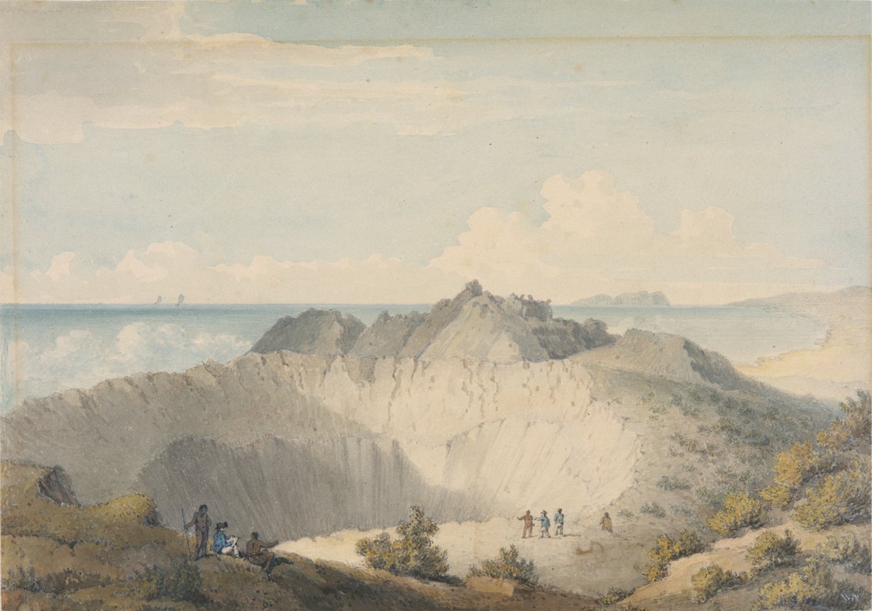 Mount Worrorayn huipun kraatteri, Owhyhe tekijältä William Alexander