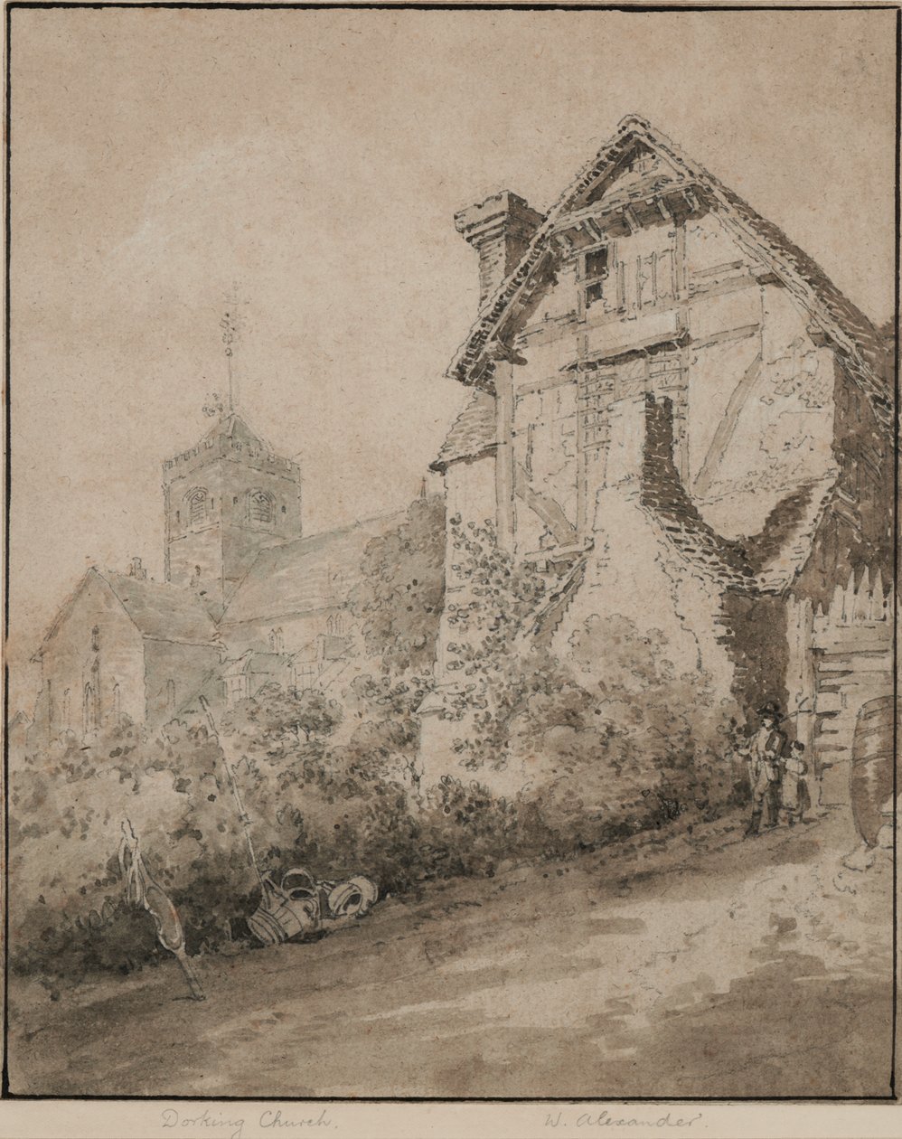 Dorkingin kirkko tekijältä William Alexander