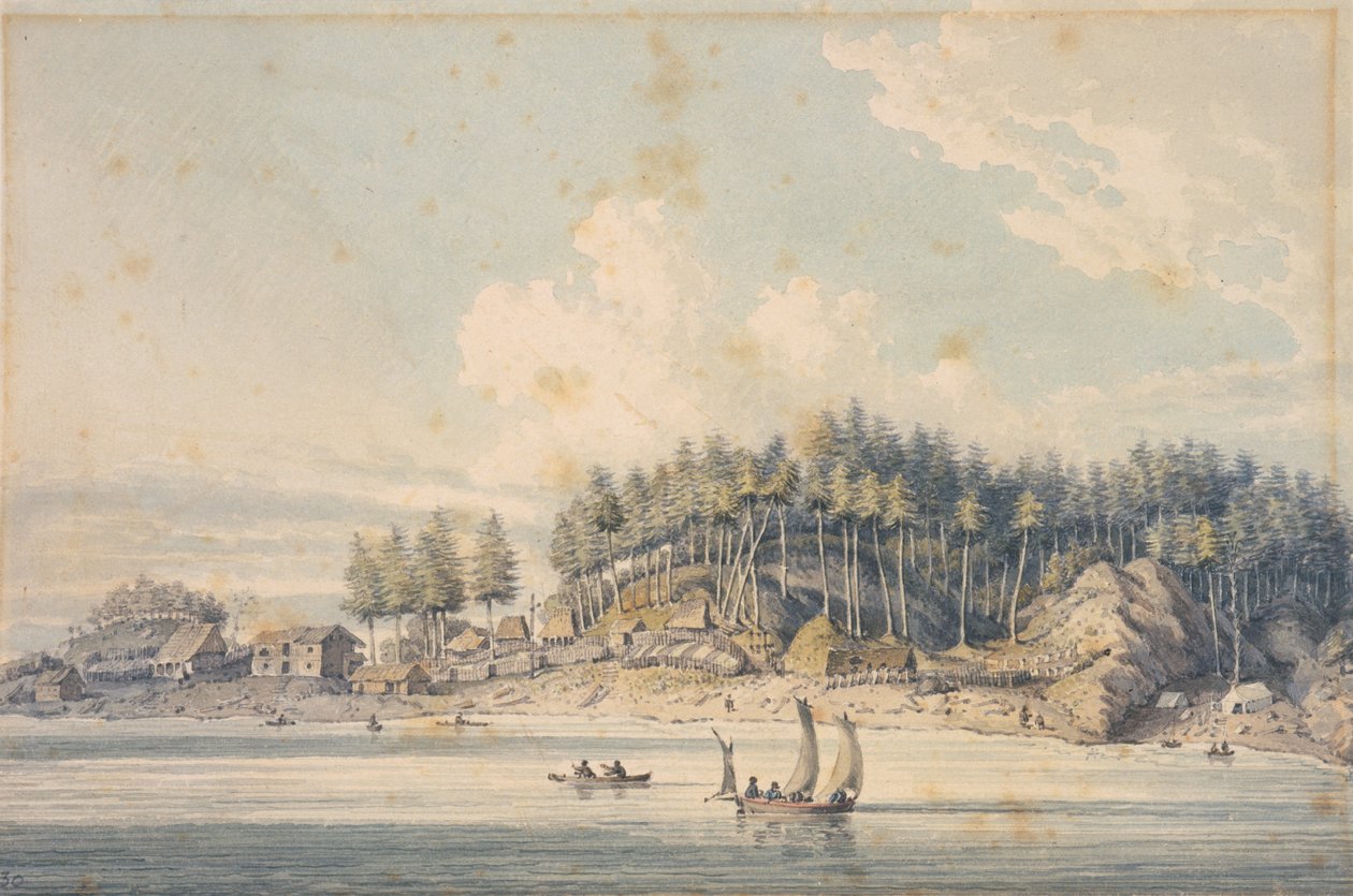 Friendly Cove, Nootka Sound, Vancouver Island tekijältä William Alexander